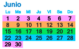 Calendario Mes